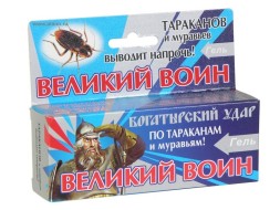 Гель от тараканов Великий Воин 45 г (синий) ВХ