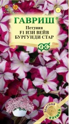 Петуния Изи Вейв F1 Бургунди стар (Минитуния)  суперкаскадная (Гавриш)